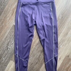 Adidas Kids Leggings in Deep Purple